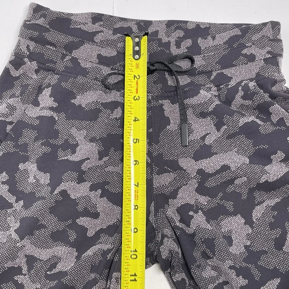 Lululemon‎ Women's 4 Ready To Rulu Joggers Black Gray Camo Drawstring